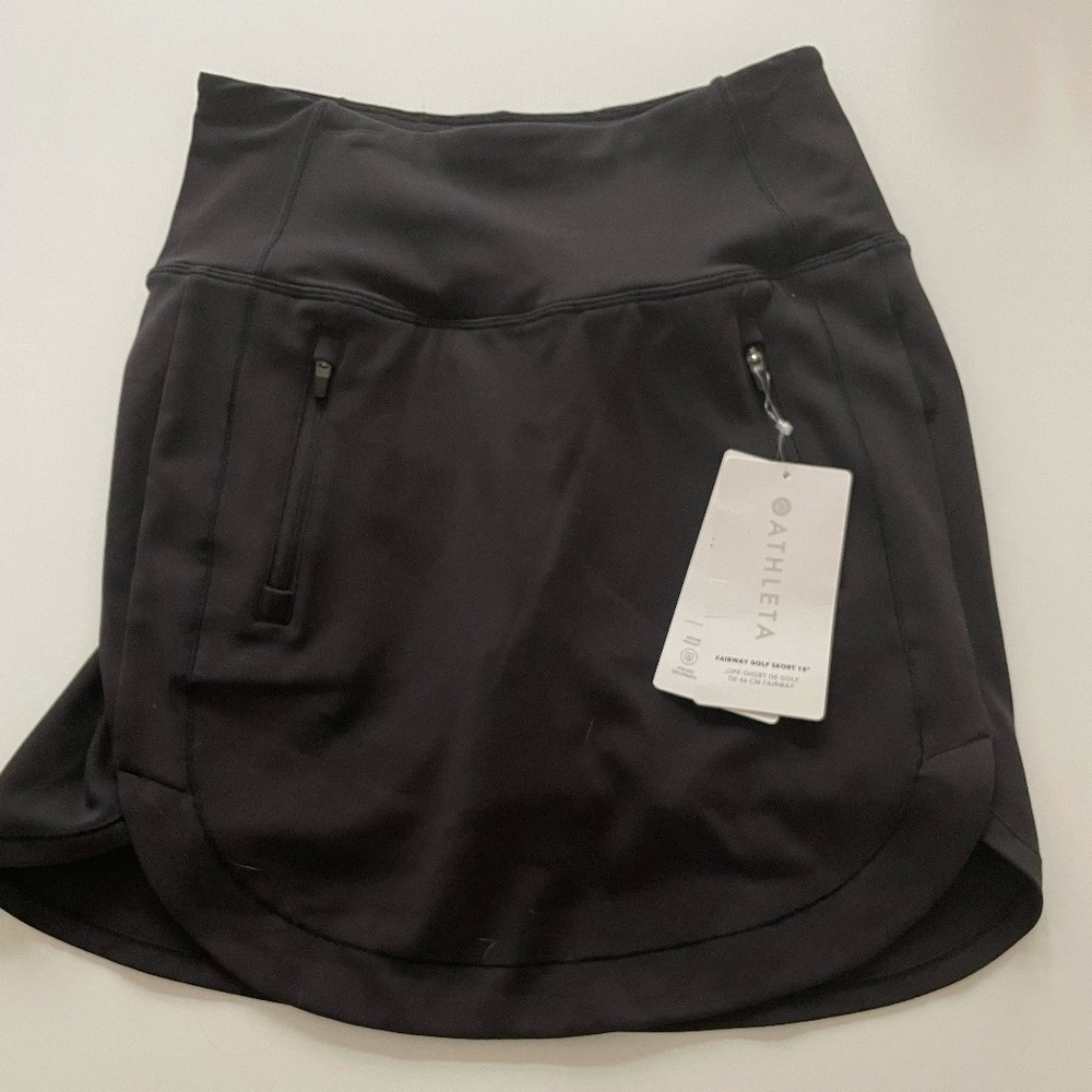 Athleta Black Skirt